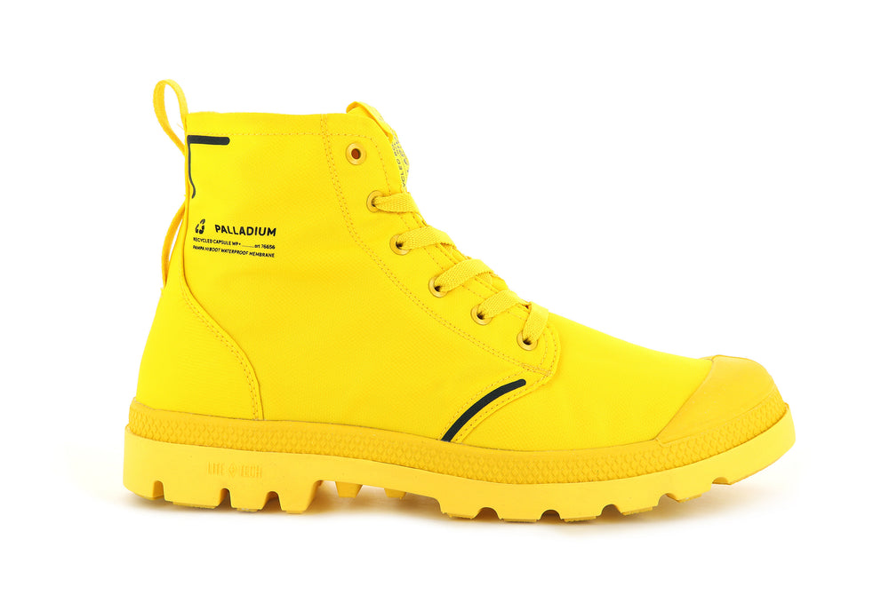 Botas Palladium PAMPA LITE+ RECYCLE WP+ Mujer Amarillo | Costa Rica-32601